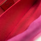 Christian Louboutin Clutch bag 1120586 Calfskin/patent leather/suede Brown x pink By color Riviera Women Used Authentic