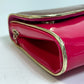 Christian Louboutin Clutch bag 1120586 Calfskin/patent leather/suede Brown x pink By color Riviera Women Used Authentic