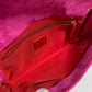 Christian Louboutin Clutch bag 1120586 Calfskin/patent leather/suede Brown x pink By color Riviera Women Used Authentic