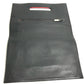 Christian Louboutin Handbag Rubber / leather black Two fold logo mens Used Authentic