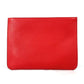 Christian Louboutin Clutch bag 1185073 leather black Heart charm with logo Women Used Authentic
