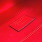 Christian Louboutin Clutch bag 1185073 leather black Heart charm with logo Women Used Authentic