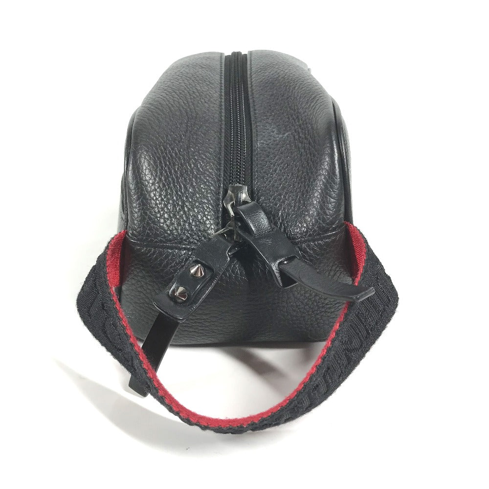 Christian Louboutin business bag 1205142 leather black BLASTER mens Used Authentic