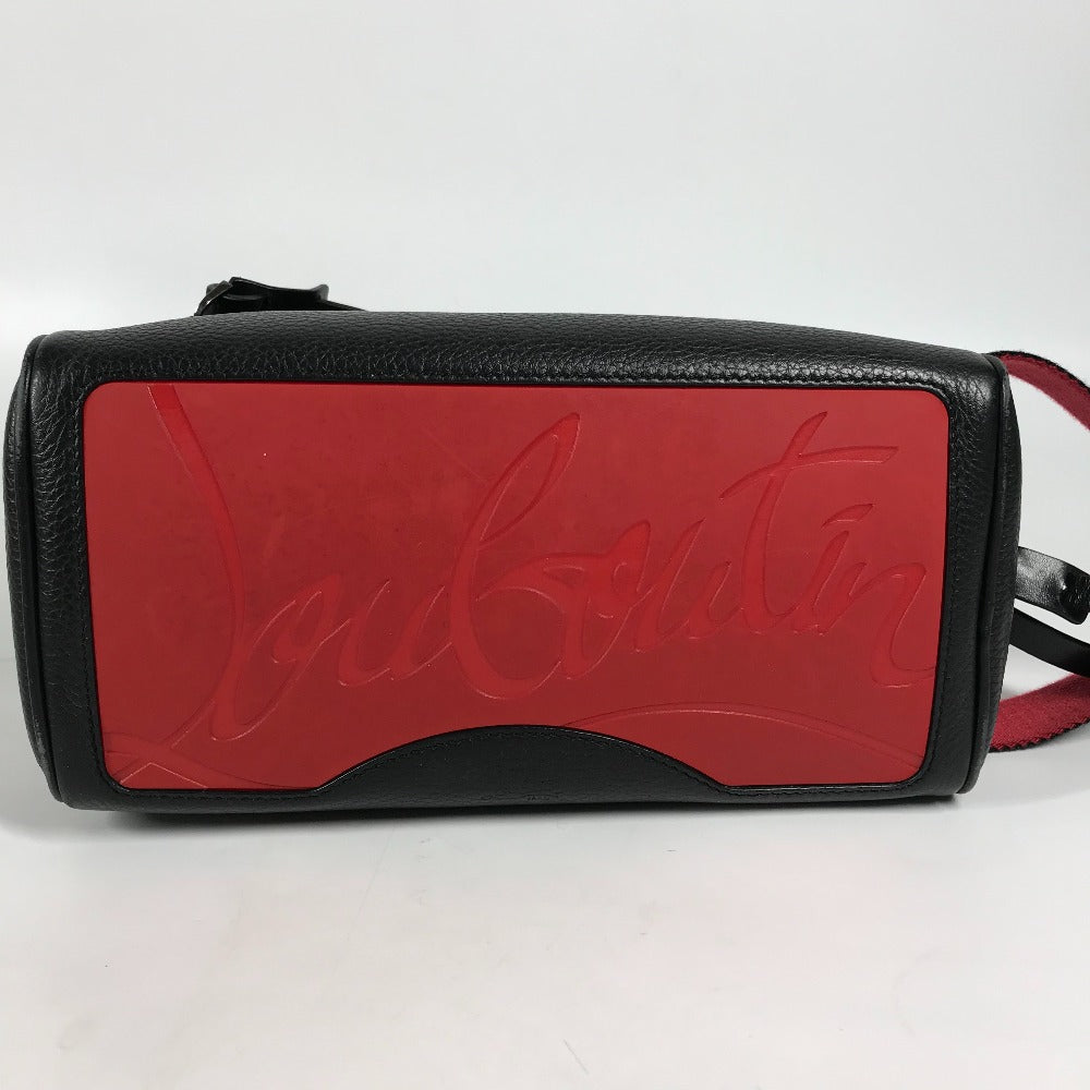 Christian Louboutin business bag 1205142 leather black BLASTER mens Used Authentic