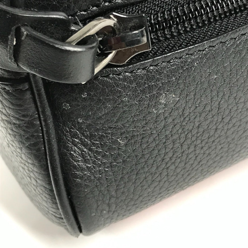 Christian Louboutin business bag 1205142 leather black BLASTER mens Used Authentic