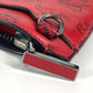 Christian Louboutin Clutch bag leather black logo