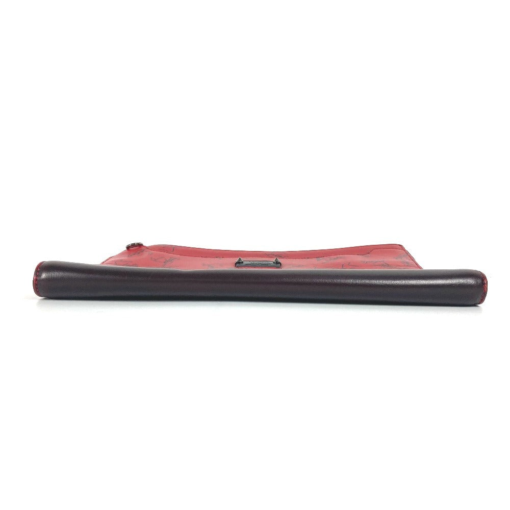 Christian Louboutin Clutch bag leather black logo