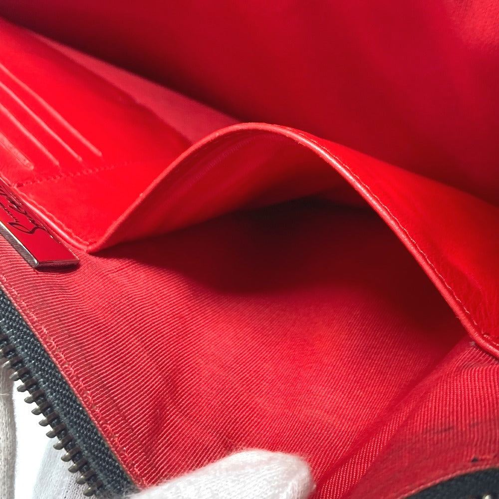 Christian Louboutin Clutch bag leather Red logo