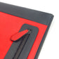 Christian Louboutin Clutch bag leather Red logo
