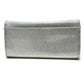 Christian Louboutin Clutch bag 1145132 PVC Silver Glitter Riviera Women Used Authentic