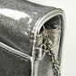 Christian Louboutin Clutch bag 1145132 PVC Silver Glitter Riviera Women Used Authentic