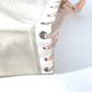 Christian Louboutin Shoulder Bag Canvas / leather white Vertical Tote Bag CABALACE Women Used Authentic