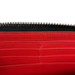 Christian Louboutin Long Wallet Purse 1175060 Calf leather Brown Studs logo Panettone mens Used Authentic