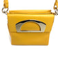 Christian Louboutin Handbag leather yellow Shoulder Bag Mini Tote passage messenger Women Used Authentic