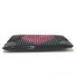 Christian Louboutin Clutch bag Patent leather black Spike Tads Rubi Posh Valentine Women Used Authentic