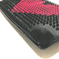 Christian Louboutin Clutch bag Patent leather black Spike Tads Rubi Posh Valentine Women Used Authentic