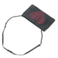 Christian Louboutin Clutch bag Patent leather black Spike Tads Rubi Posh Valentine Women Used Authentic