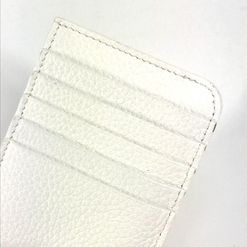 Christian Louboutin Coin case Rubber, Leather white logo sole