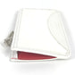 Christian Louboutin Coin case Rubber, Leather white logo sole