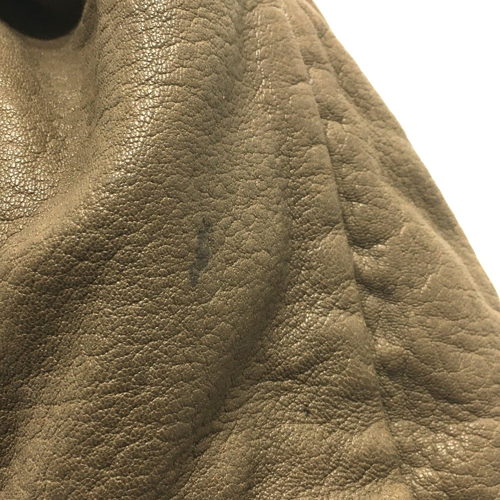 Christian Louboutin Shoulder Bag leather Brown Shoulder Women Used Authentic