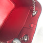 Christian Louboutin Backpack leather black Sequin logo MARIE JANE Women Used Authentic