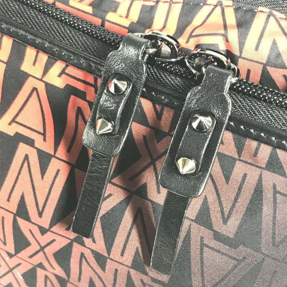Christian Louboutin Backpack Nylon / leather black backpack bag Overall handle mens Used Authentic