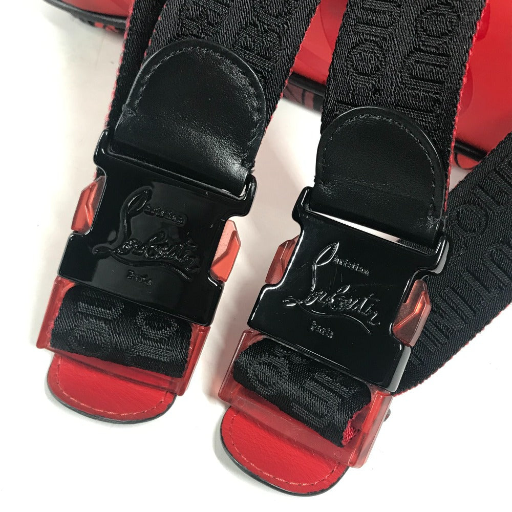 Christian Louboutin Backpack Nylon / leather black backpack bag Overall handle mens Used Authentic