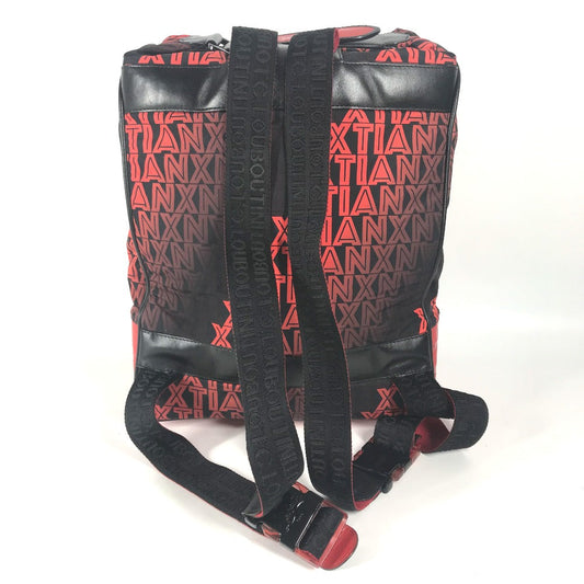 Christian Louboutin Backpack Nylon / leather black backpack bag Overall handle mens Used Authentic