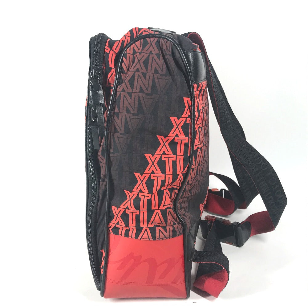 Christian Louboutin Backpack Nylon / leather black backpack bag Overall handle mens Used Authentic