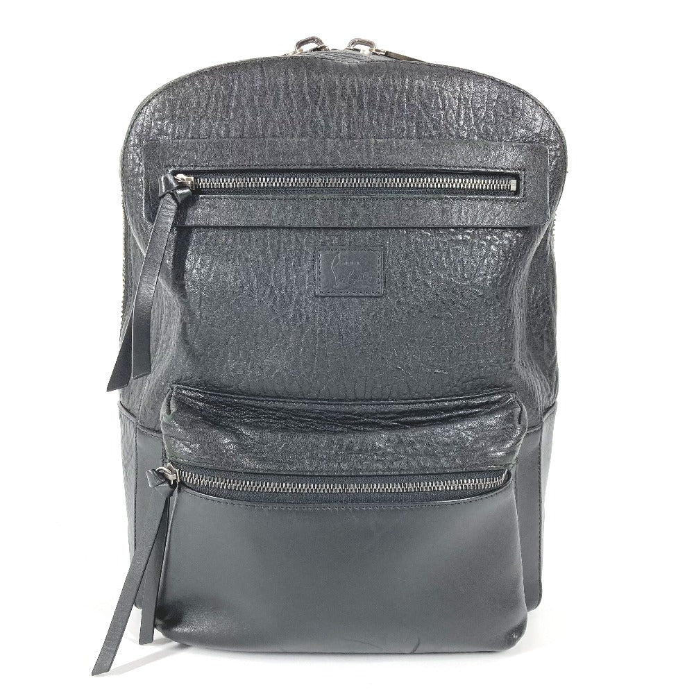 Christian Louboutin Backpack leather black logo