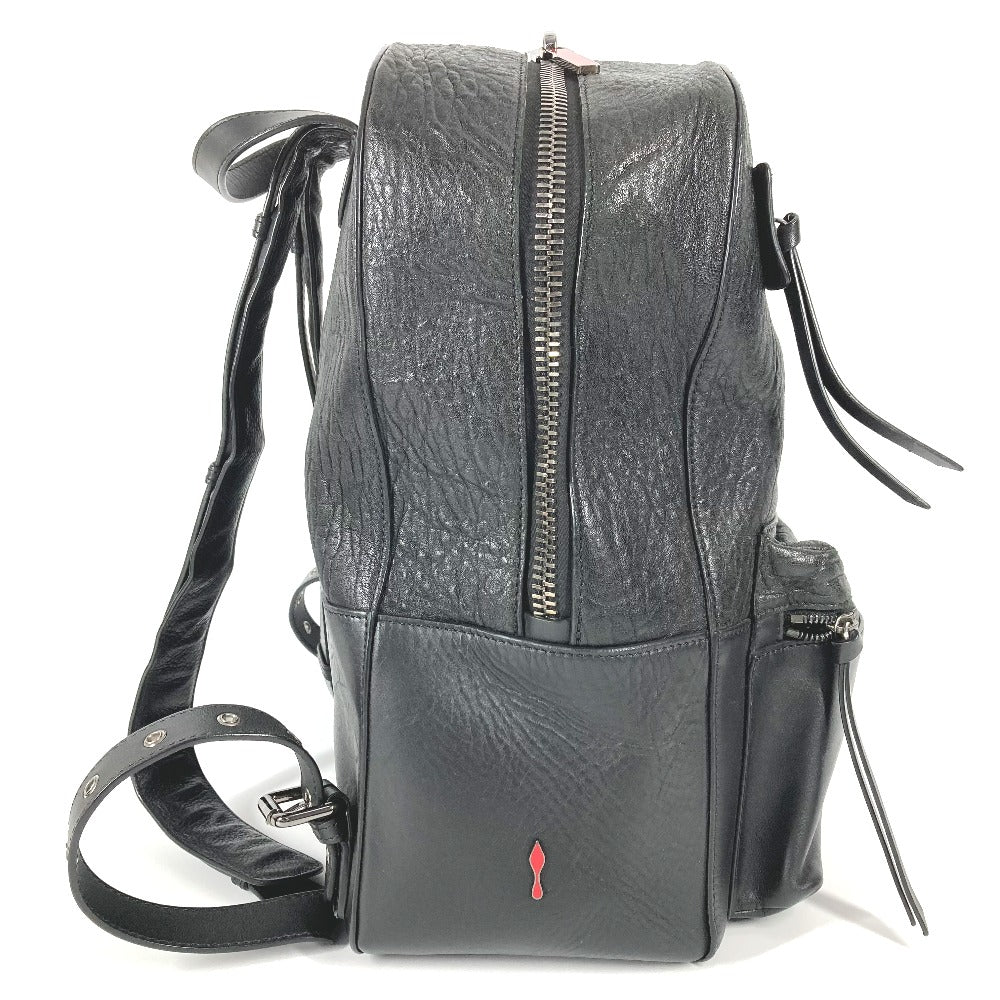 Christian Louboutin Backpack leather black logo
