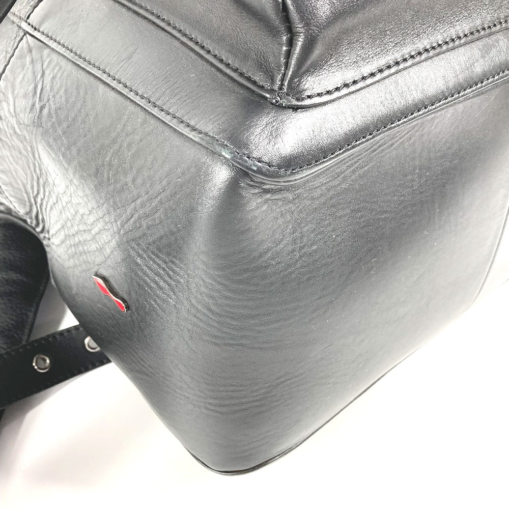 Christian Louboutin Backpack leather black logo