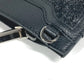 Christian Louboutin Shoulder Bag leather black SKY Sky Sequins Women Used Authentic