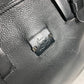 Christian Louboutin Tote Bag leather black Kabyker Small Logo Badge mens(Unisex) Used Authentic