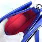 Christian Louboutin Shoulder Bag leather blue logo