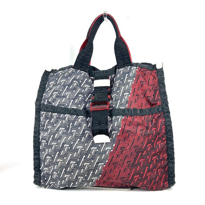 Christian Louboutin Shoulder Bag Nylon Red logo