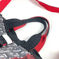 Christian Louboutin Shoulder Bag Nylon Red logo