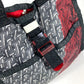 Christian Louboutin Shoulder Bag Nylon Red logo