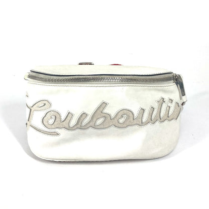 Christian Louboutin Sling bag leather white mary jane logo