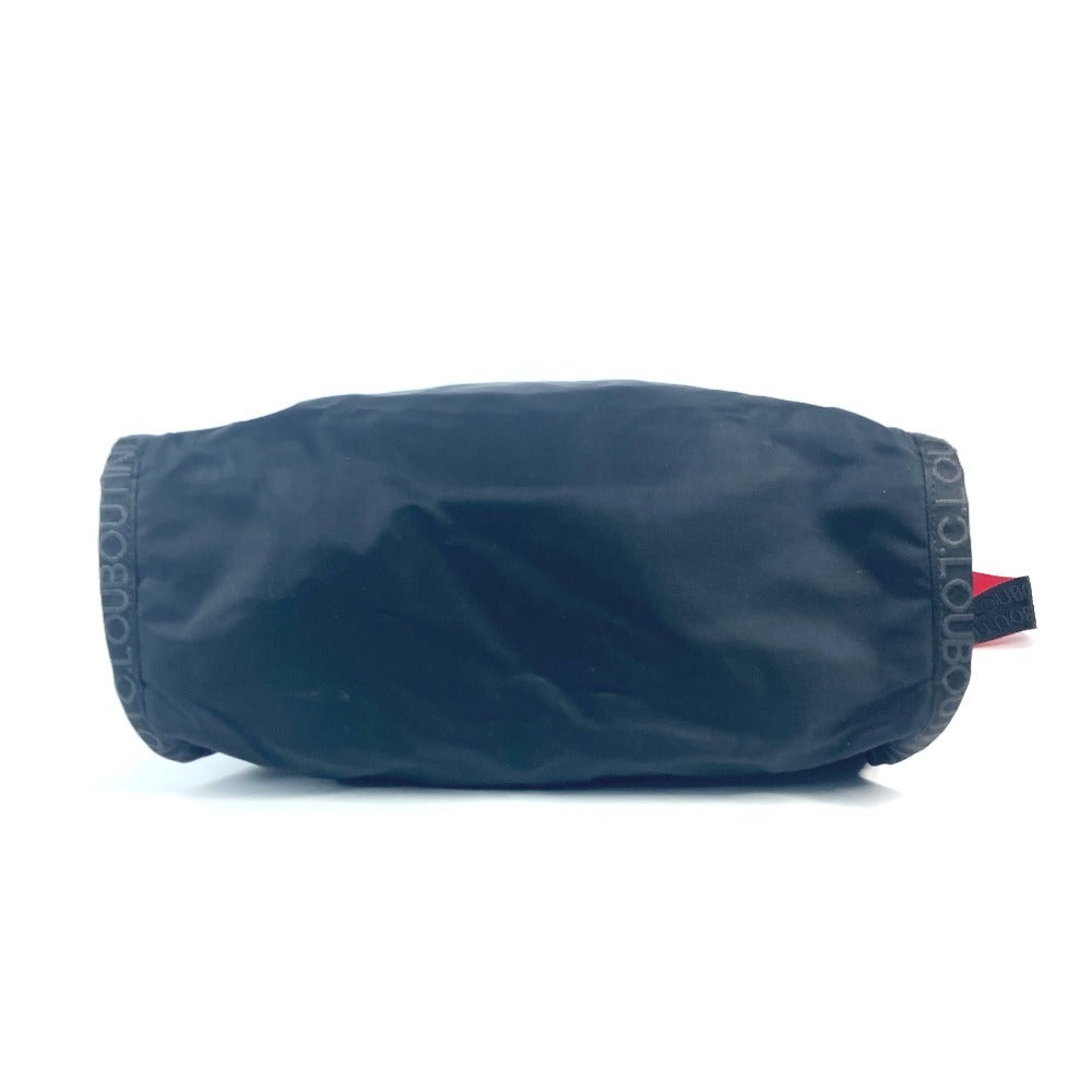 Christian Louboutin Tote Bag Nylon black LOUBICLIC