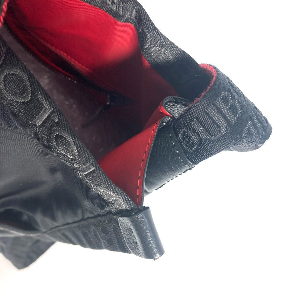 Christian Louboutin Tote Bag Nylon black LOUBICLIC