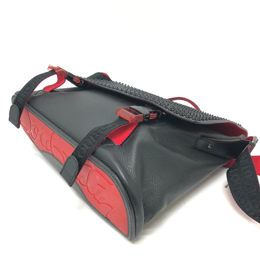 Christian Louboutin Shoulder Bag 3195233 leather black Studs Ruby click