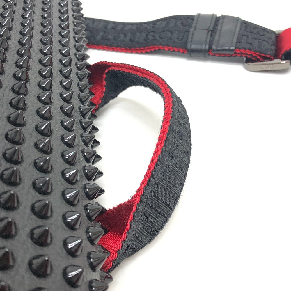 Christian Louboutin Shoulder Bag 3195233 leather black Studs Ruby click