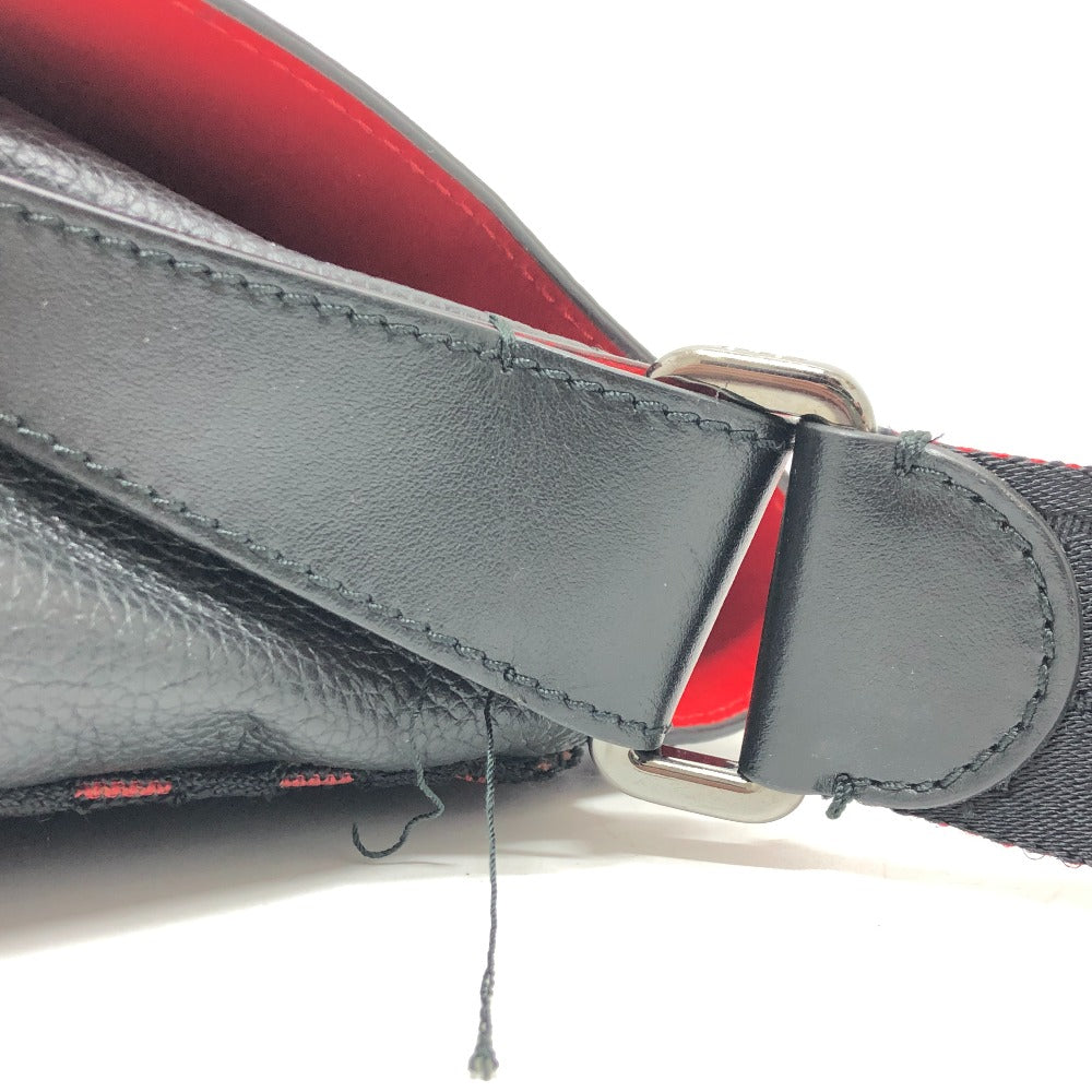 Christian Louboutin Shoulder Bag 3195233 leather black Studs Ruby click
