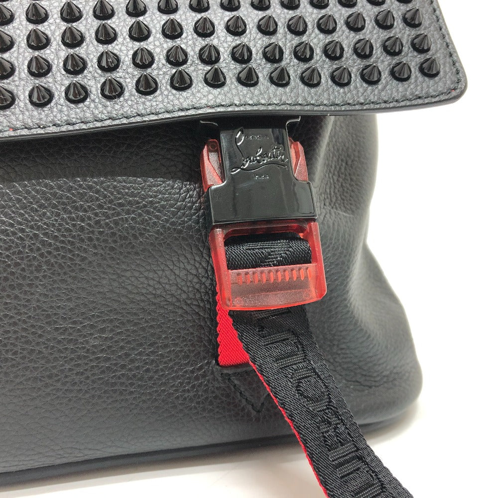 Christian Louboutin Shoulder Bag 3195233 leather black Studs Ruby click