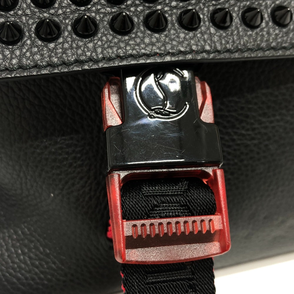 Christian Louboutin Shoulder Bag 3195233 leather black Studs Ruby click