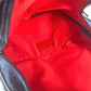 Christian Louboutin Backpack denim blue logo studs
