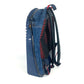Christian Louboutin Backpack denim blue logo studs