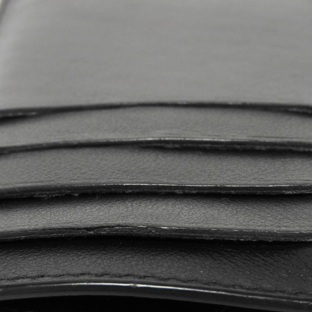 Dior Coin case 2ESBC250VPD_H03E Smooth scarf skin black Oblique Galaxy Zip card holder