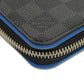LOUIS VUITTON Long Wallet Purse N64436 Damier Graffit Canvas x Cowhide Leather blue Damier Graphite Zippy Wallet Vertical